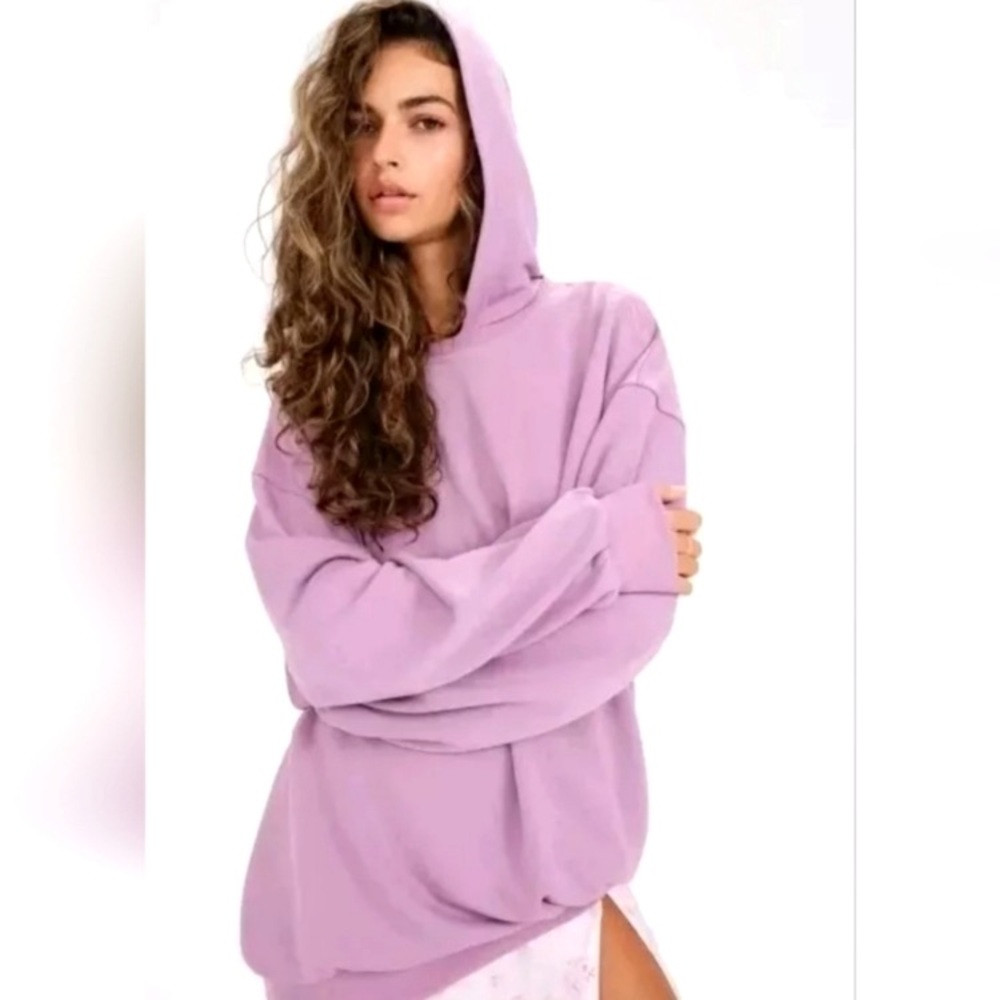 For Love And Lemons “Josie” dusty Rose (lilac) Hoodie